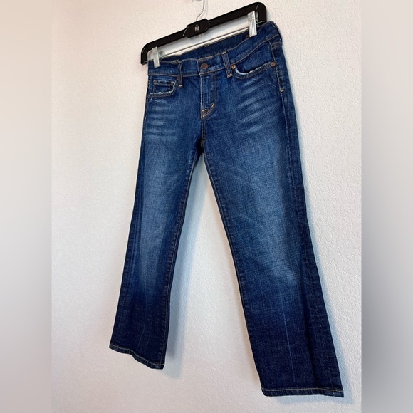 Citizen of Humanity Kelly Low Waist Cropped Capri Jeans Size 26 - Picture 3 of 9